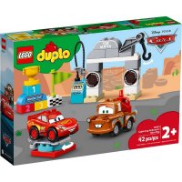 Конструктор LEGO DUPLO День гонки Молнии Мак-Квина 10924 Конструктор LEGO DUPLO День гонки Молнии Мак-Квина 10924