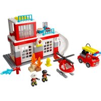Конструктор LEGO DUPLO Пожежне депо та гелікоптер 10970 Конструктор LEGO DUPLO Пожежне депо та гелікоптер 10970