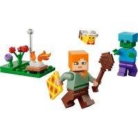 Конструктор LEGO Minecraft Конфлікт біля багаття Алекс 30732 Конструктор LEGO Minecraft Конфлікт біля багаття Алекс 30732