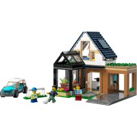 Конструктор LEGO City Сімейний будинок й електромобіль 60398 Конструктор LEGO City Сімейний будинок й електромобіль 60398