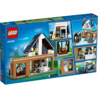 Конструктор LEGO City Сімейний будинок й електромобіль 60398 Конструктор LEGO City Сімейний будинок й електромобіль 60398